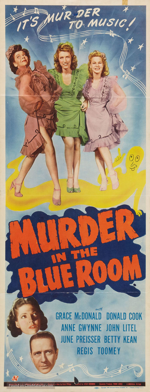 Murder in the Blue Room - Movie Poster
