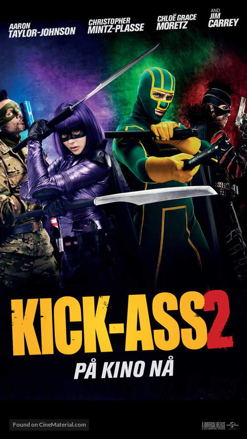 Kick-Ass 2 - Norwegian Movie Poster