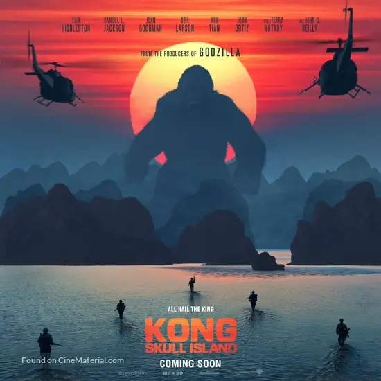 Kong: Skull Island - Movie Poster