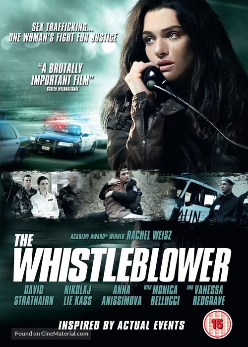 The Whistleblower - British DVD movie cover