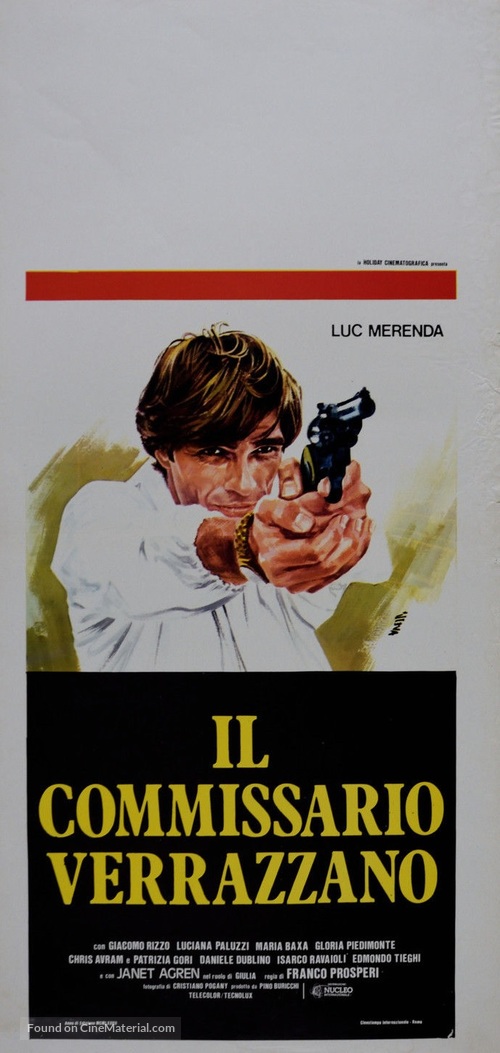 Il commissario Verrazzano - Italian Movie Poster