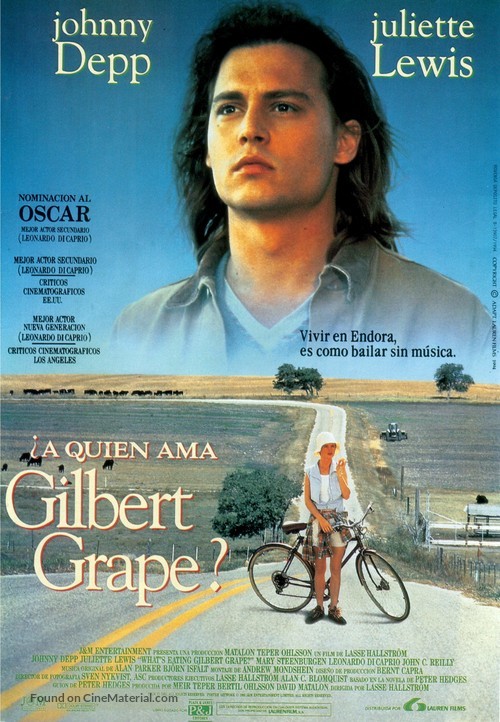 What&#039;s Eating Gilbert Grape - Spanish Movie Poster