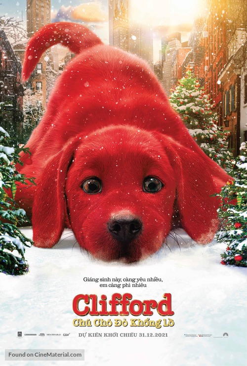 Clifford the Big Red Dog - Vietnamese Movie Poster