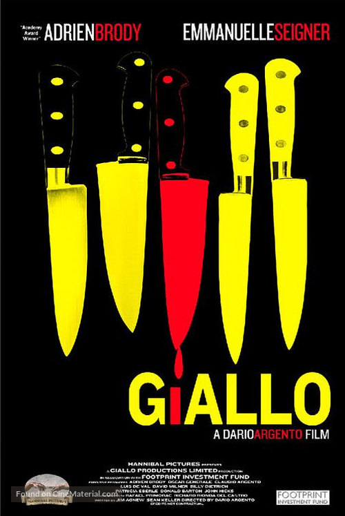 Giallo - Movie Poster