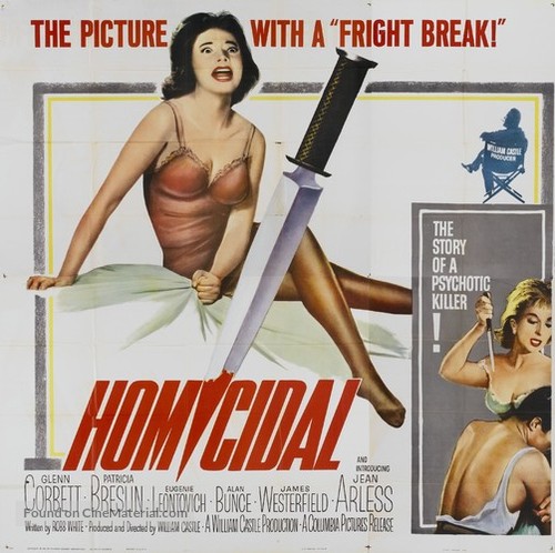 Homicidal - Movie Poster