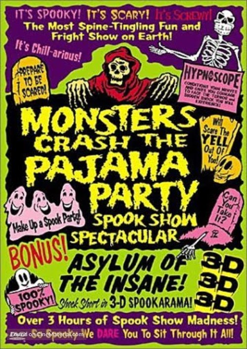Monsters Crash the Pajama Party - Movie Poster