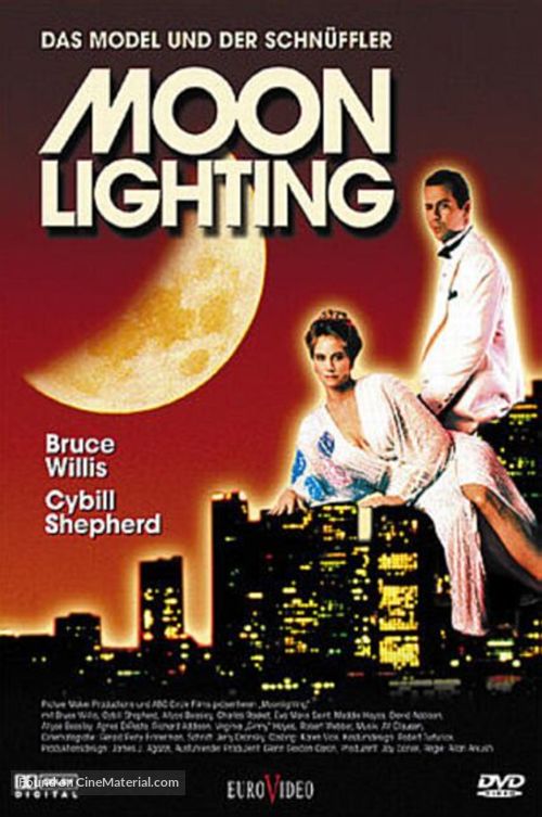 &quot;Moonlighting&quot; - German DVD movie cover