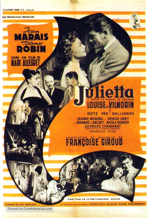 Julietta - French Movie Poster