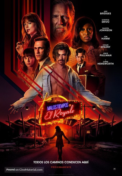 Bad Times at the El Royale - Spanish Movie Poster