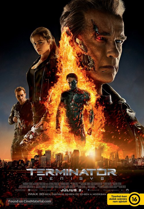 Terminator Genisys - Hungarian Movie Poster