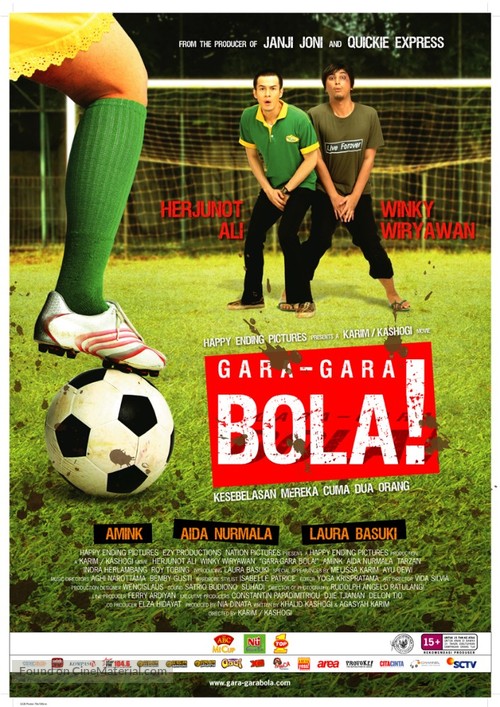 Gara-gara bola - Indonesian Movie Poster