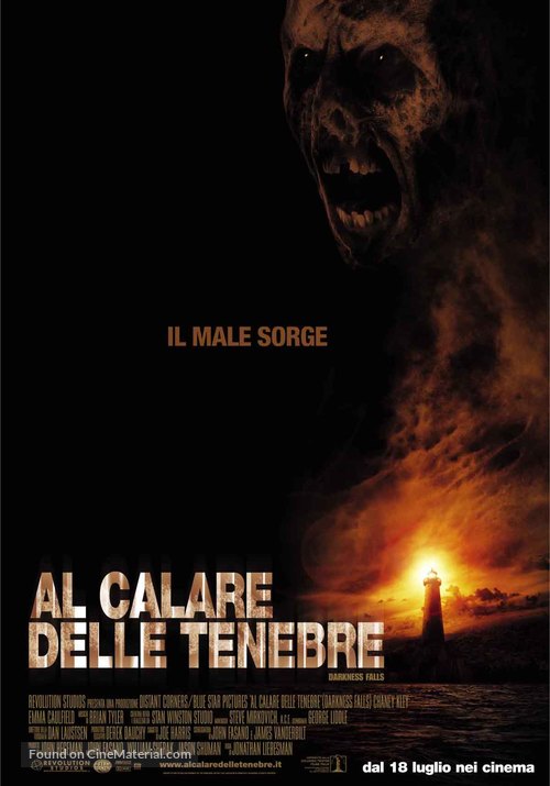 Darkness Falls - Italian Movie Poster