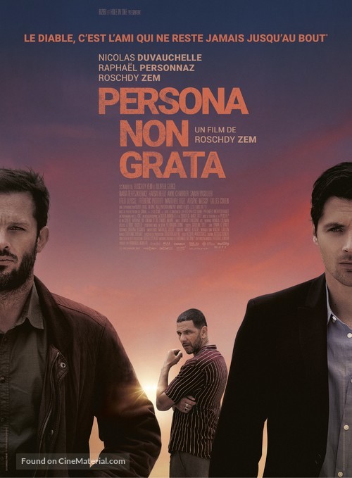Persona non grata - French Movie Poster