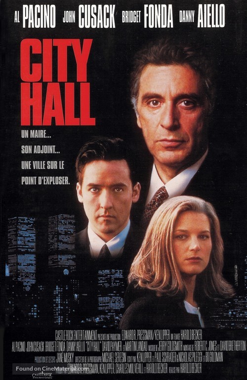 City Hall - French VHS movie cover