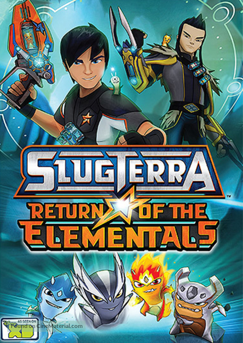 Slugterra: Return of the Elementals - Canadian DVD movie cover
