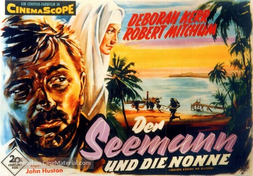 Heaven Knows, Mr. Allison - German Movie Poster