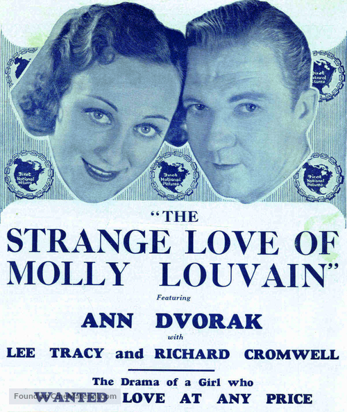 The Strange Love of Molly Louvain - poster