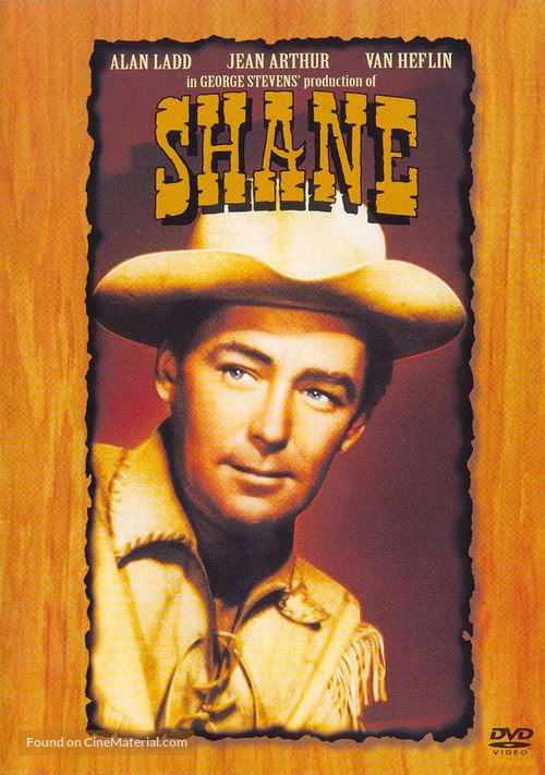 Shane - DVD movie cover