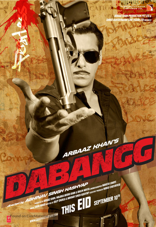 Dabangg - Indian Movie Poster