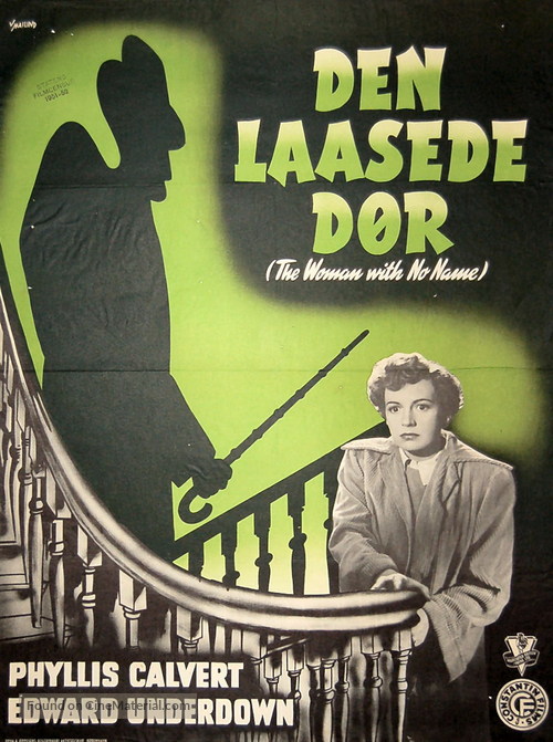 The Woman with No Name - Danish Movie Poster