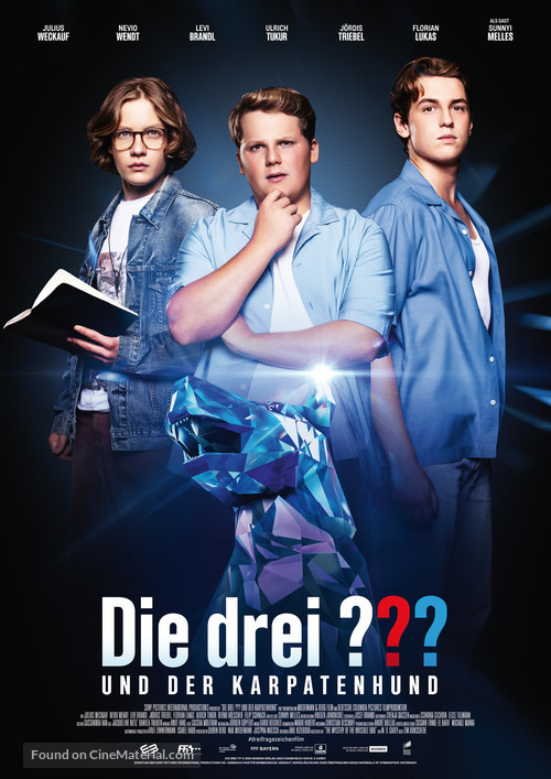 Die drei ??? und der Karpatenhund - German Movie Poster