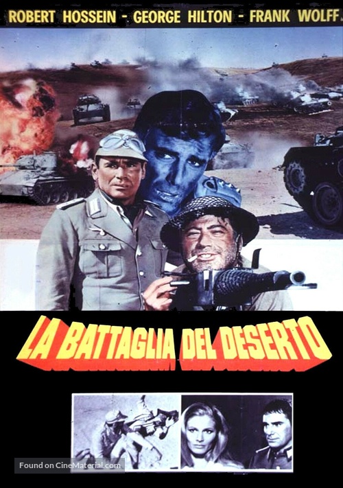 La battaglia del deserto - Italian VHS movie cover