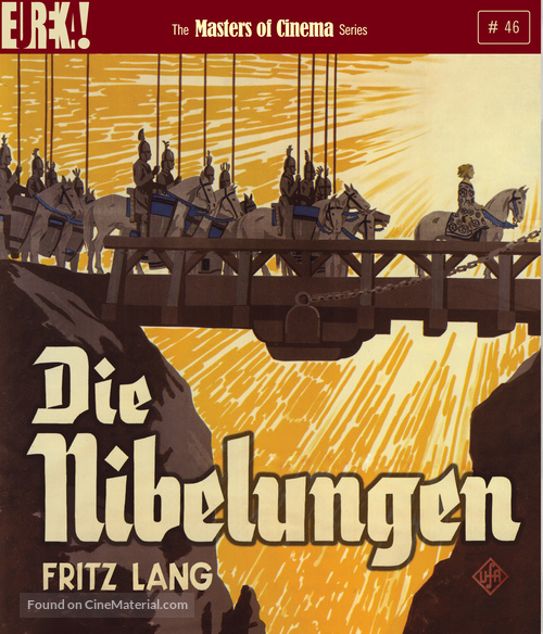 Die Nibelungen: Siegfried - British Blu-Ray movie cover