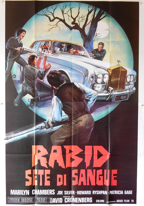 Rabid - Italian Movie Poster
