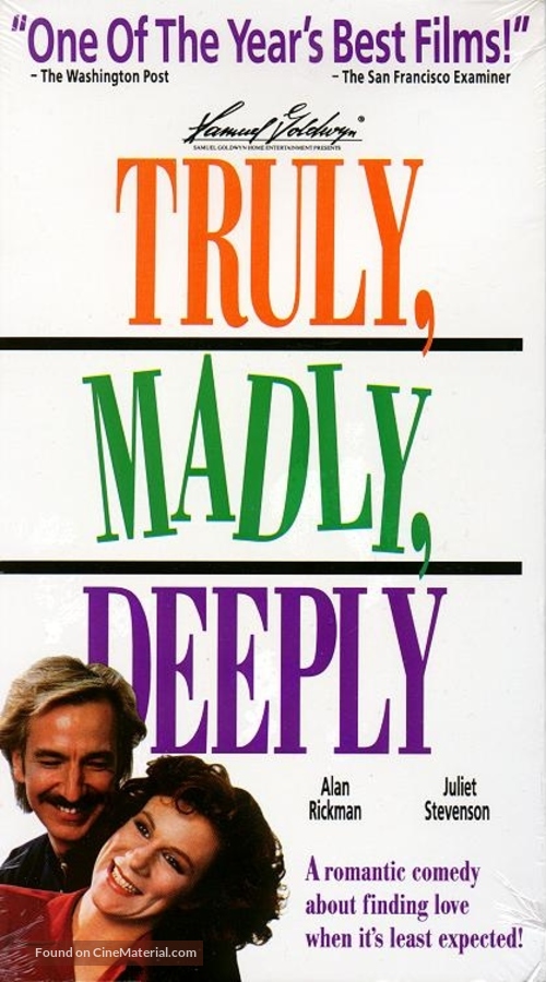 Truly Madly Deeply - poster