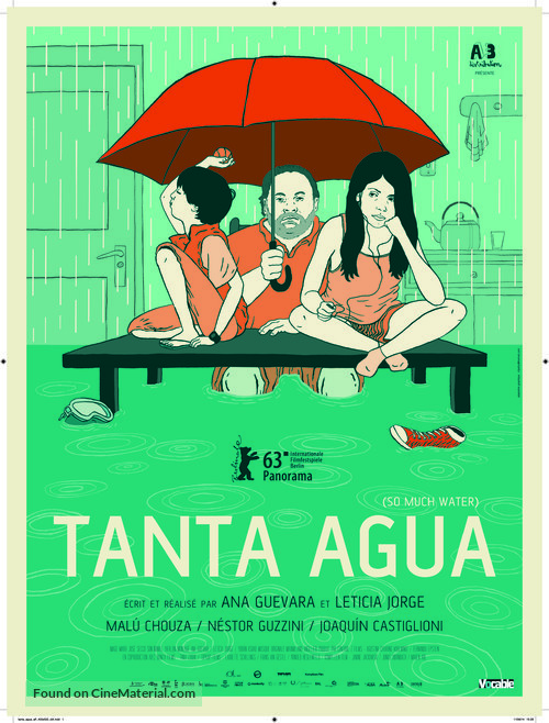 Tanta agua - French Movie Poster