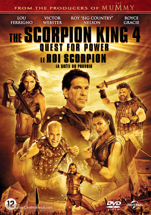 The Scorpion King: The Lost Throne - Dutch Movie Cover