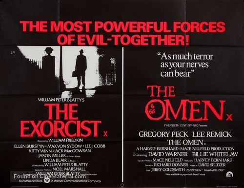 The Exorcist - British Combo movie poster