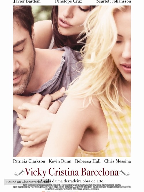 Vicky Cristina Barcelona - Portuguese Movie Poster