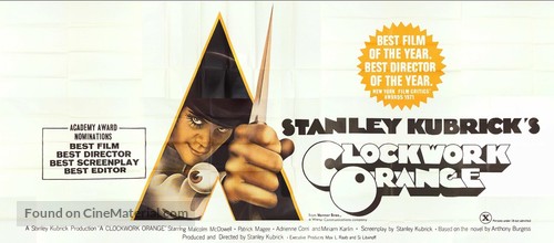 A Clockwork Orange - British Movie Poster