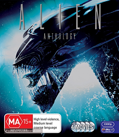 Alien: Resurrection - Australian Blu-Ray movie cover