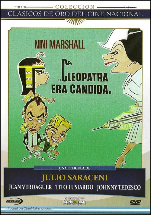 Cleopatra era C&aacute;ndida - Argentinian Movie Cover