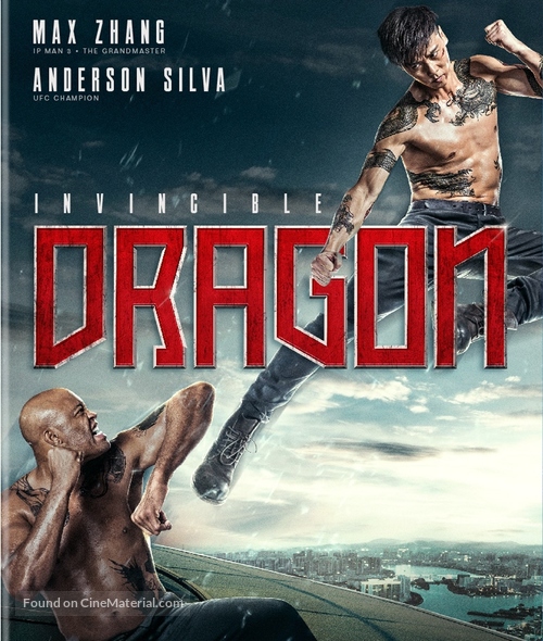 The Invincible Dragon - Blu-Ray movie cover