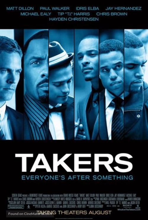 Takers - Movie Poster