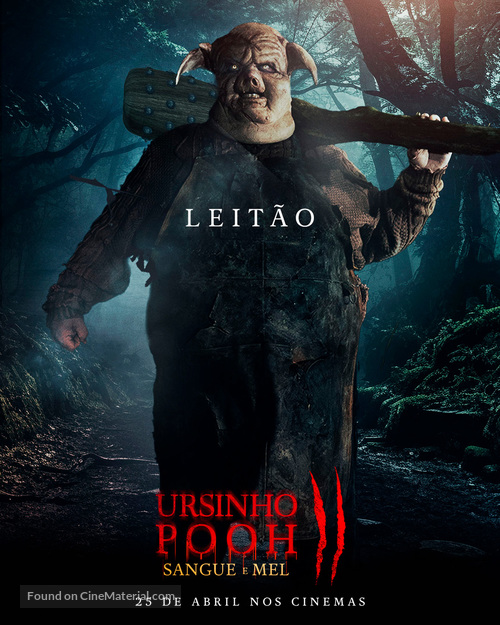 Winnie-The-Pooh: Blood and Honey 2 - Brazilian Movie Poster