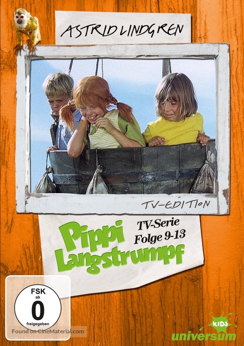 &quot;Pippi L&aring;ngstrump&quot; - German DVD movie cover