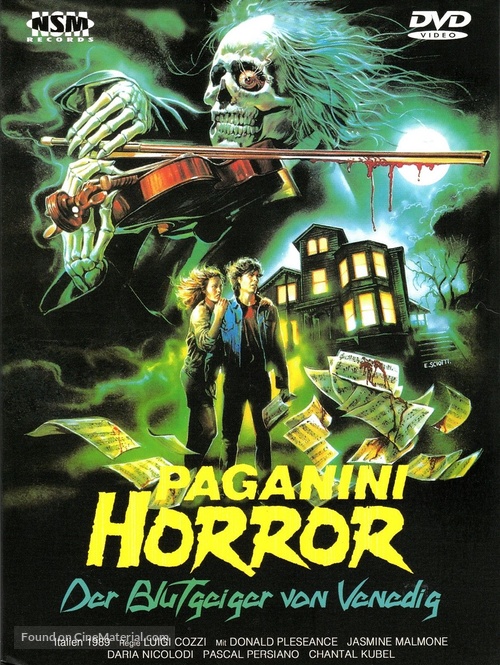 Paganini Horror - Austrian DVD movie cover