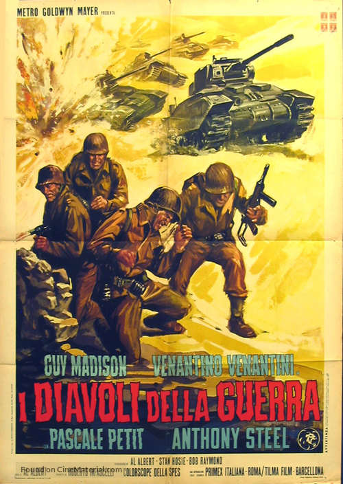 I diavoli della guerra - Italian Movie Poster