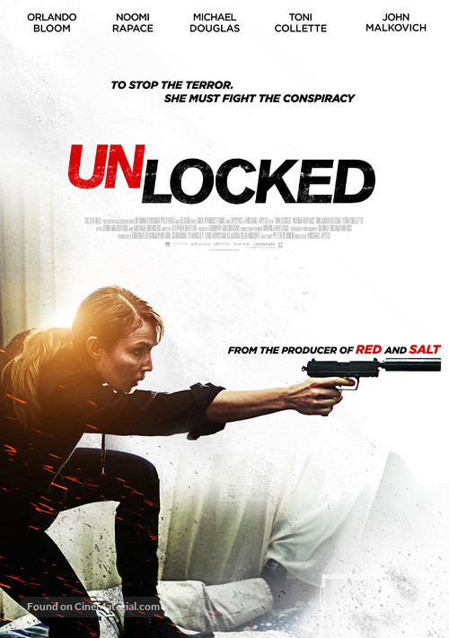 Unlocked - British Movie Poster