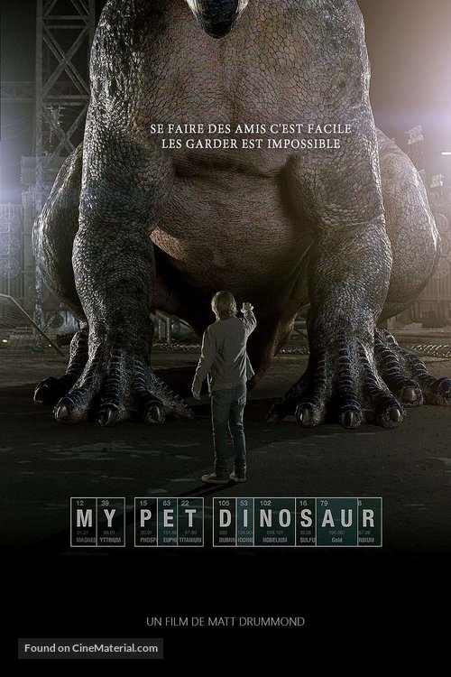 My Pet Dinosaur - French Movie Cover