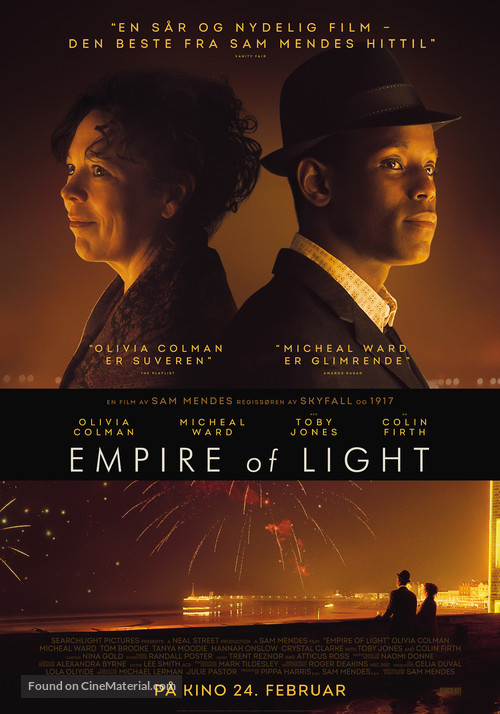 Empire of Light - Norwegian Movie Poster