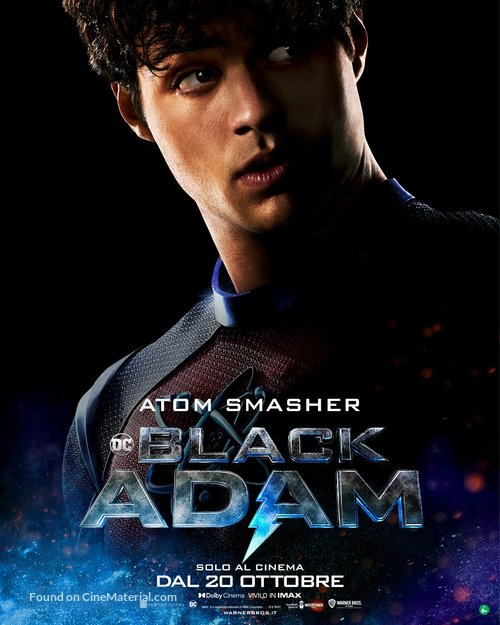 Black Adam - Italian Movie Poster