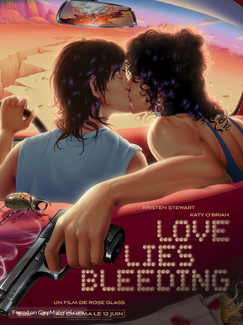 Love Lies Bleeding - French Movie Poster