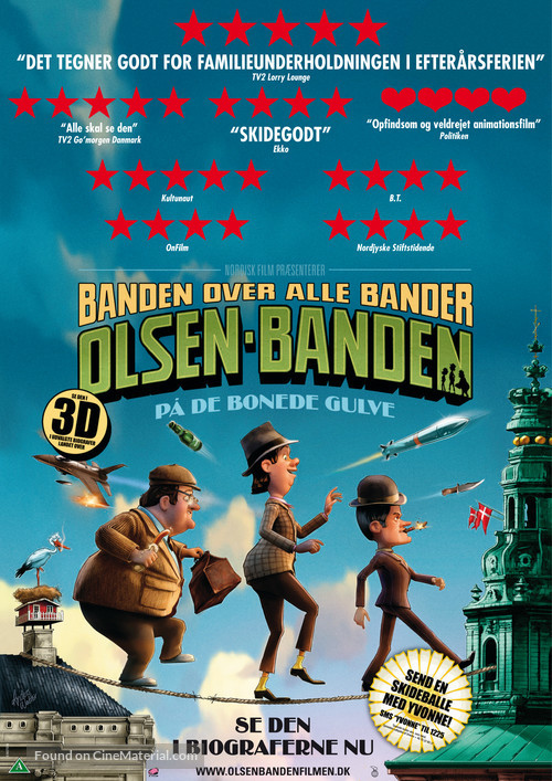 Olsen Banden p&aring; de bonede gulve - Danish Movie Poster