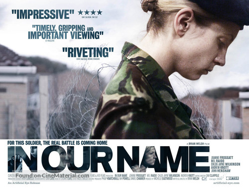 In Our Name - British Movie Poster