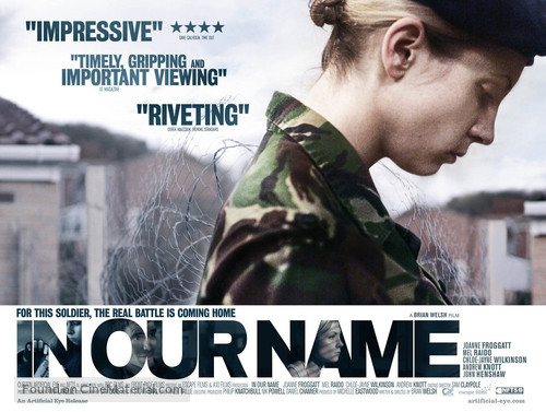 In Our Name - British Movie Poster